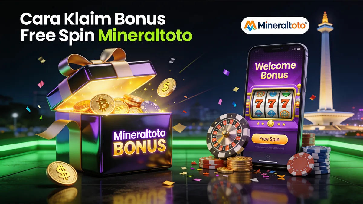 mineraltoto di Indonesia — Cara Klaim Bonus Free Spin Mineraltoto